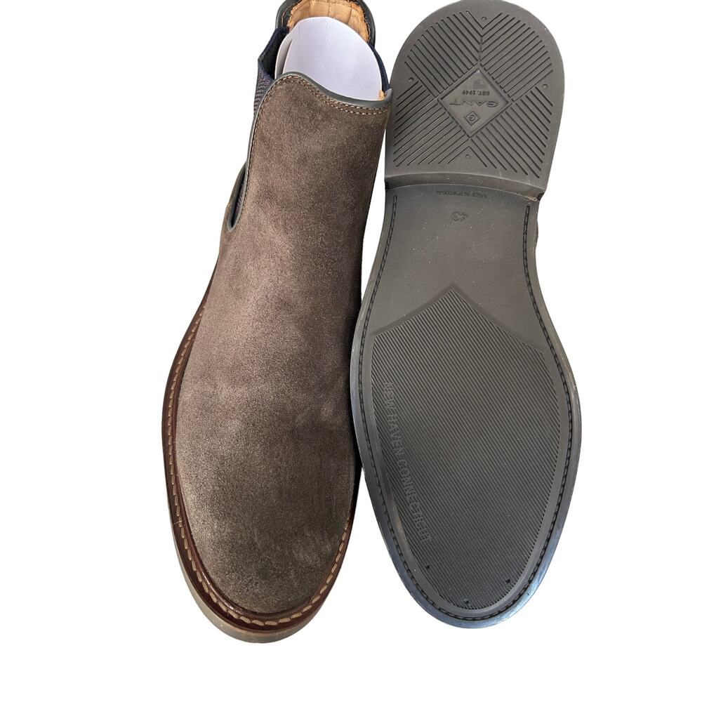 GANT Brockwill Dark Brown Boots EU 43 (US Men's 9.5-10) Classic Pull-On Style - Picture 8 of 8